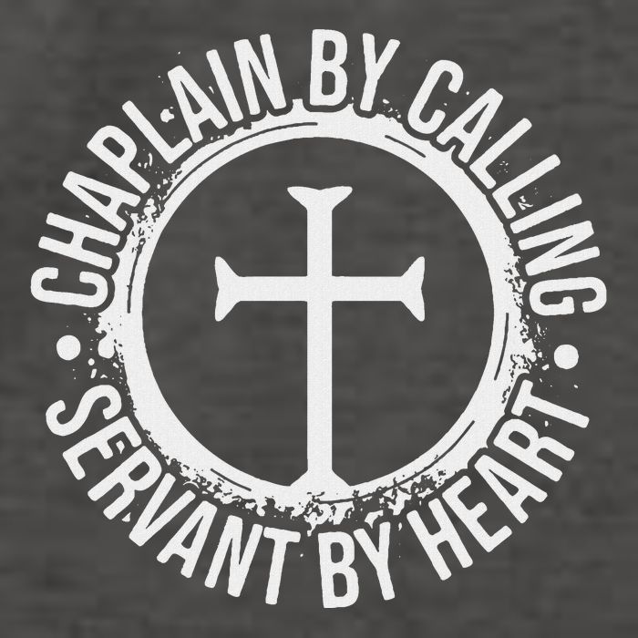 Chaplain By Calling Servent By Heart Christian Chaplain Vector Backpack