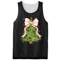 Coquette Bow Christmas Tree Xmas Holiday Outfit Mesh Reversible Basketball Jersey Tank