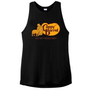 Cappy Barrel; Capybara Campaign Store Logo Ladies PosiCharge Tri-Blend Wicking Tank