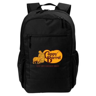 Cappy Barrel; Capybara Campaign Store Logo Backpack