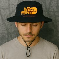 Cappy Barrel; Capybara Campaign Store Logo Bucket Hat