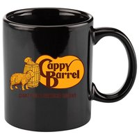 Cappy Barrel; Capybara Campaign Store Logo 11oz C Handle Ceramic Mug