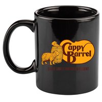 Cappy Barrel; Capybara Campaign Store Logo 11oz C Handle Ceramic Mug