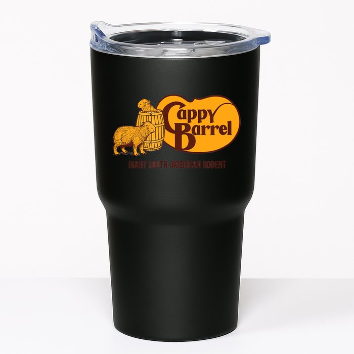 Cappy Barrel; Capybara Campaign Store Logo Tumbler