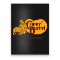 Cappy Barrel; Capybara Campaign Store Logo Poster