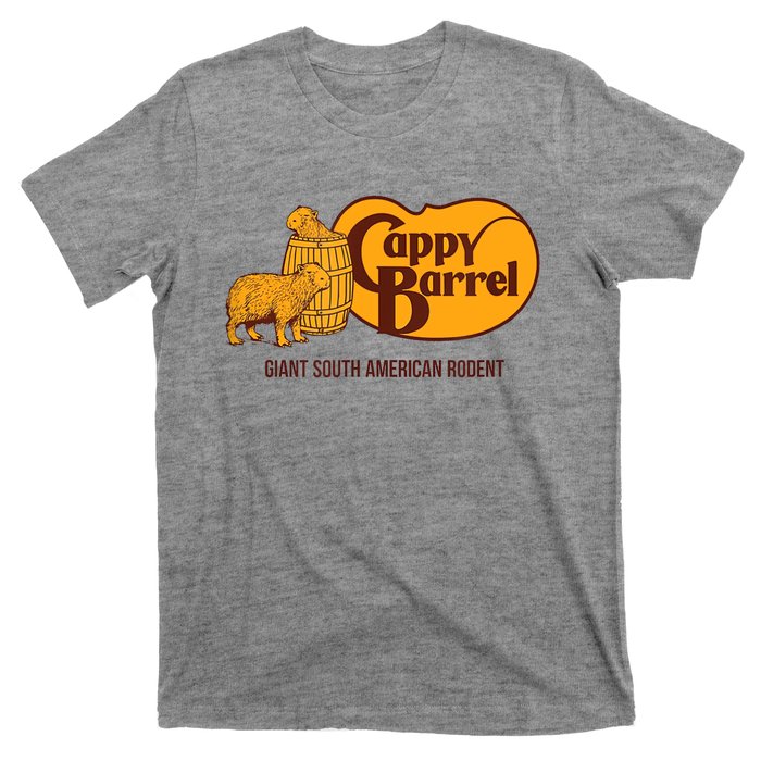 Cappy Barrel; Capybara Campaign Store Logo T-Shirt