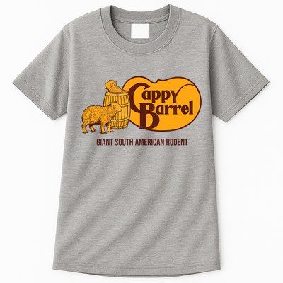 Cappy Barrel; Capybara Campaign Store Logo Tall T-Shirt