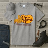 Cappy Barrel; Capybara Campaign Store Logo Tall T-Shirt