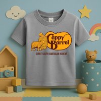 Cappy Barrel; Capybara Campaign Store Logo Toddler T-Shirt