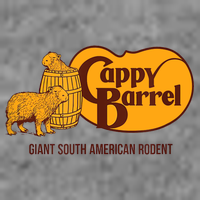 Cappy Barrel; Capybara Campaign Store Logo Cropped Pullover Crew