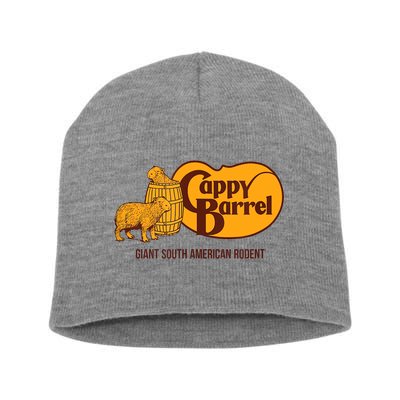 Cappy Barrel; Capybara Campaign Store Logo Short Acrylic Beanie