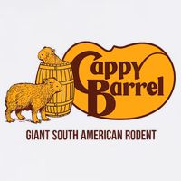 Cappy Barrel; Capybara Campaign Store Logo Garment-Dyed Sweatshirt