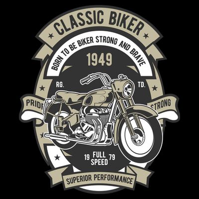 Classic Biker T-Shirt
