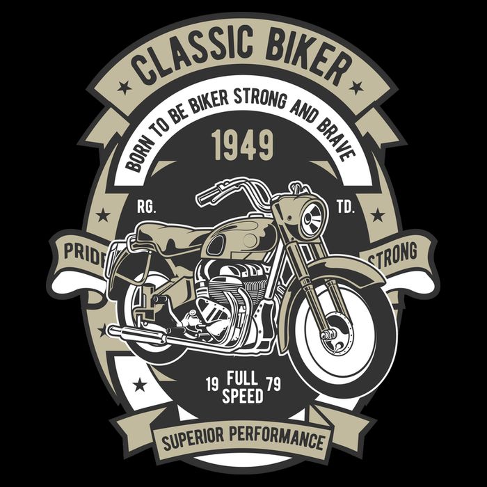 Classic Biker Wool Snapback Cap