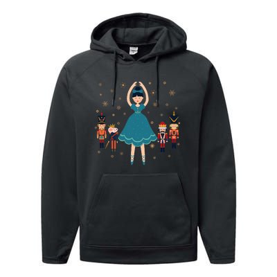 Christmas Ballet Clara Mouse King Princess Nutcracker Performance Fleece Hoodie