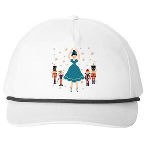 Christmas Ballet Clara Mouse King Princess Nutcracker Snapback Five-Panel Rope Hat