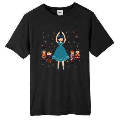 Christmas Ballet Clara Mouse King Princess Nutcracker Tall Fusion ChromaSoft Performance T-Shirt