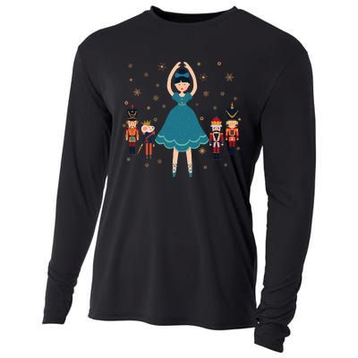 Christmas Ballet Clara Mouse King Princess Nutcracker Cooling Performance Long Sleeve Crew