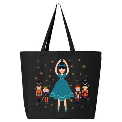 Christmas Ballet Clara Mouse King Princess Nutcracker 25L Jumbo Tote