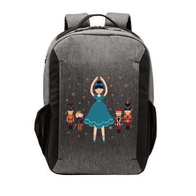 Christmas Ballet Clara Mouse King Princess Nutcracker Vector Backpack