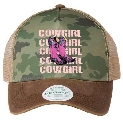 Cowgirl Boots Legacy Tie Dye Trucker Hat