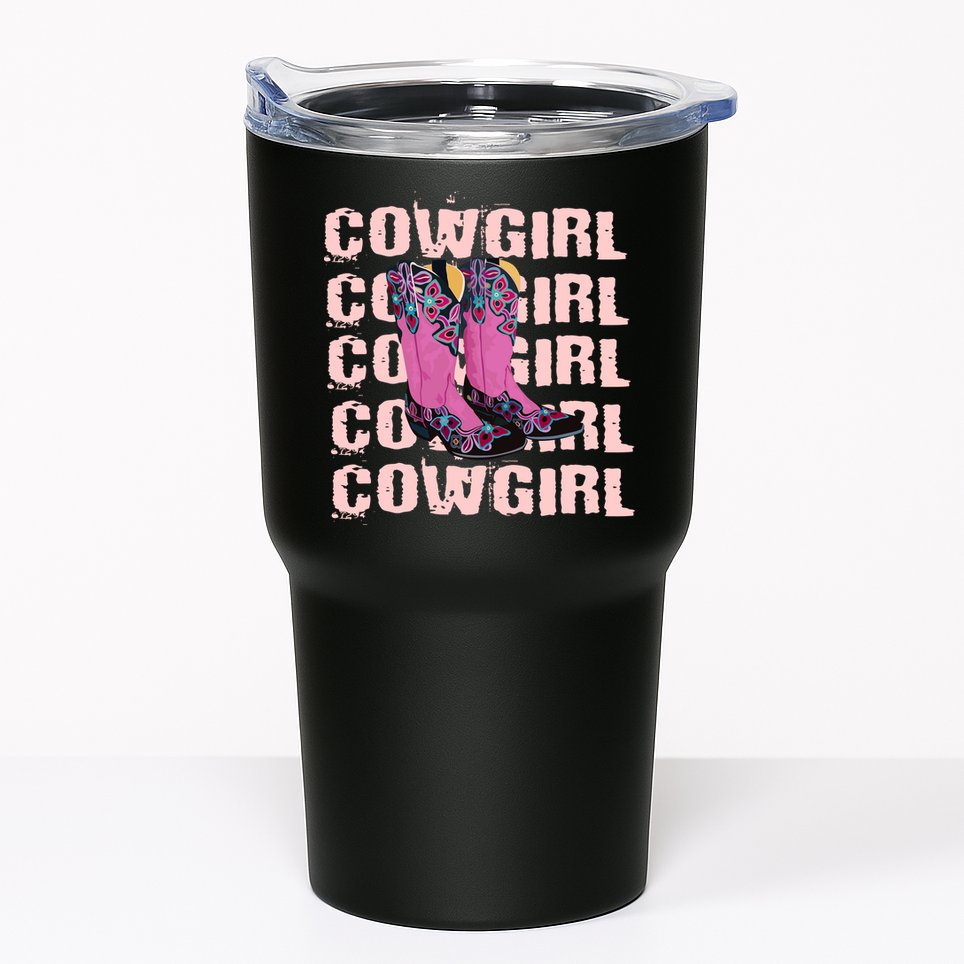 Cowgirl Boots Tumbler