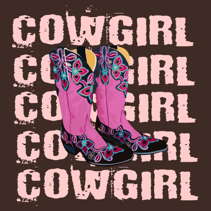 Cowgirl Boots Full Zip Hoodie