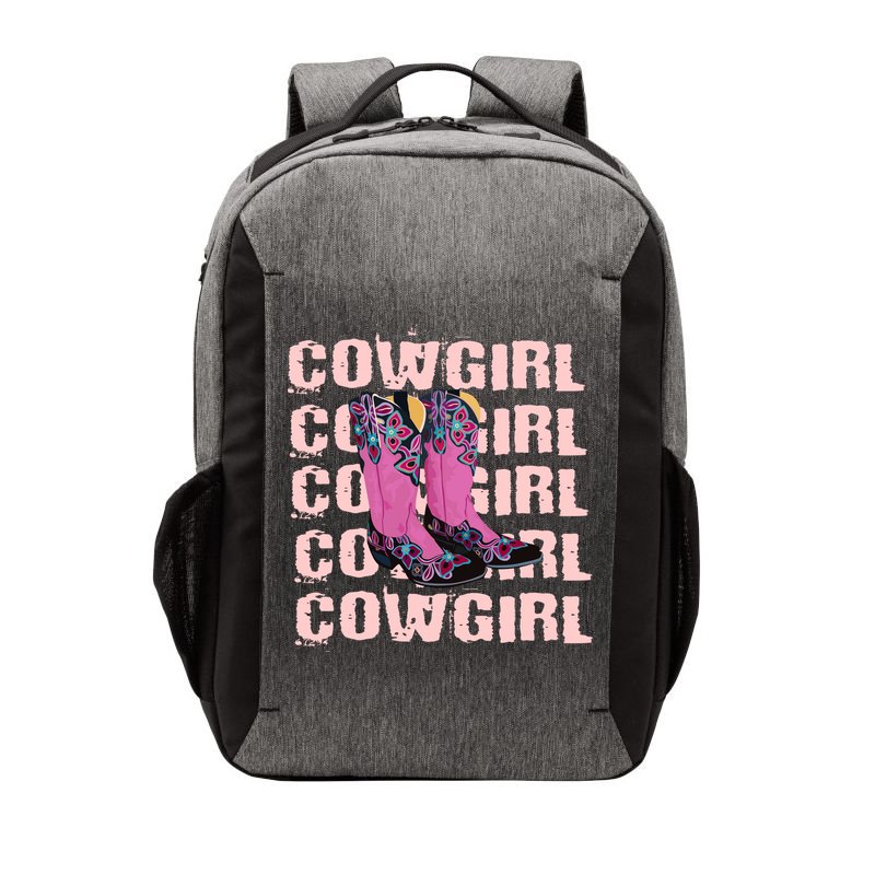 Cowgirl Boots Vector Backpack