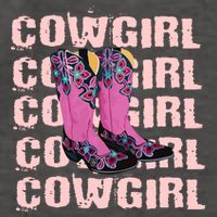 Cowgirl Boots Vector Backpack