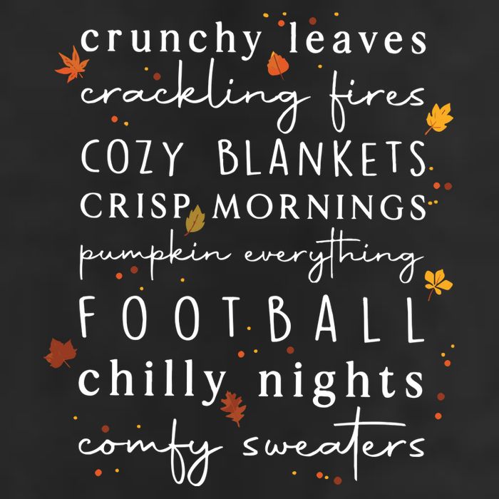 Cozy Blankets Crunchy Leaves Crackling Fires Football 11oz C Handle Ceramic Mug