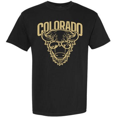 Cool Buffalo Colorado Boulder Game Day Garment-Dyed Heavyweight T-Shirt