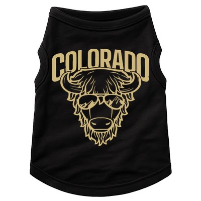 Cool Buffalo Colorado Boulder Game Day Doggie Tank