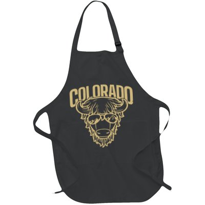 Cool Buffalo Colorado Boulder Game Day Apron