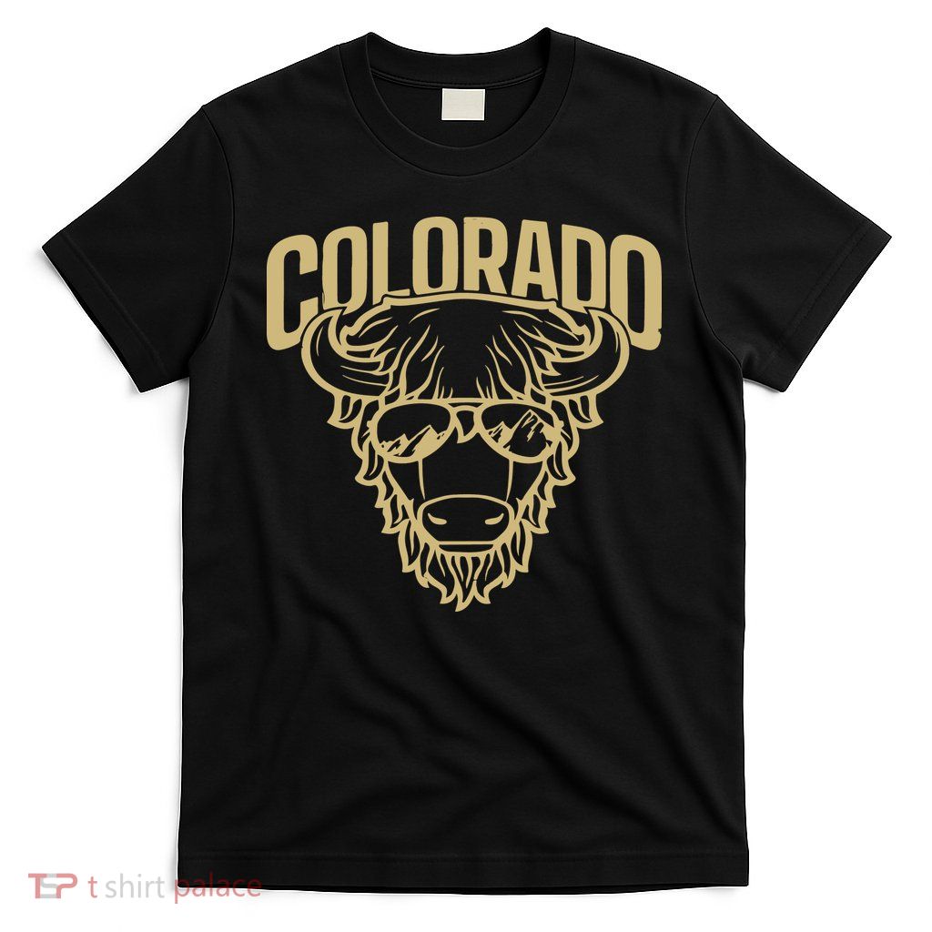 Cool Buffalo Colorado Boulder Game Day T-Shirt