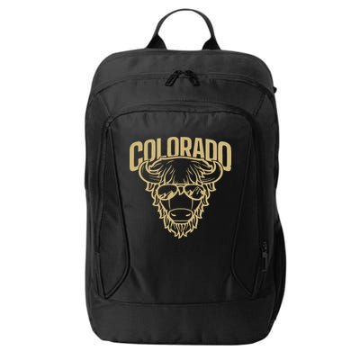 Cool Buffalo Colorado Boulder Game Day City Backpack