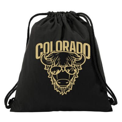 Cool Buffalo Colorado Boulder Game Day Drawstring Bag