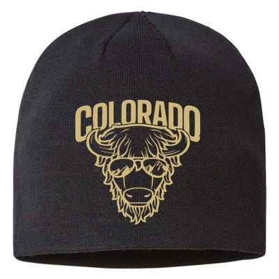 Cool Buffalo Colorado Boulder Game Day Sustainable Beanie