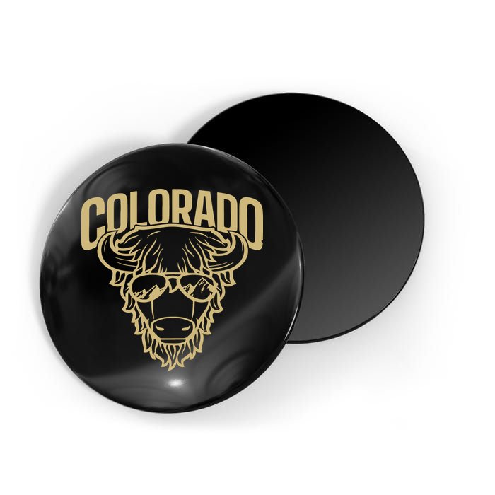 Cool Buffalo Colorado Boulder Game Day Magnet