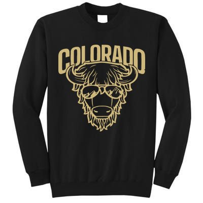Cool Buffalo Colorado Boulder Game Day Tall Sweatshirt