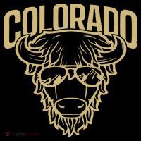 Cool Buffalo Colorado Boulder Game Day Tank Top