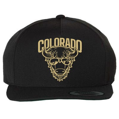 Cool Buffalo Colorado Boulder Game Day Wool Snapback Cap