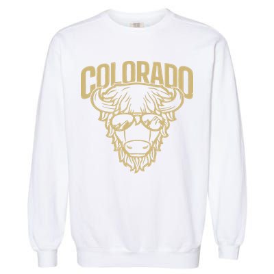Cool Buffalo Colorado Boulder Game Day Garment-Dyed Sweatshirt