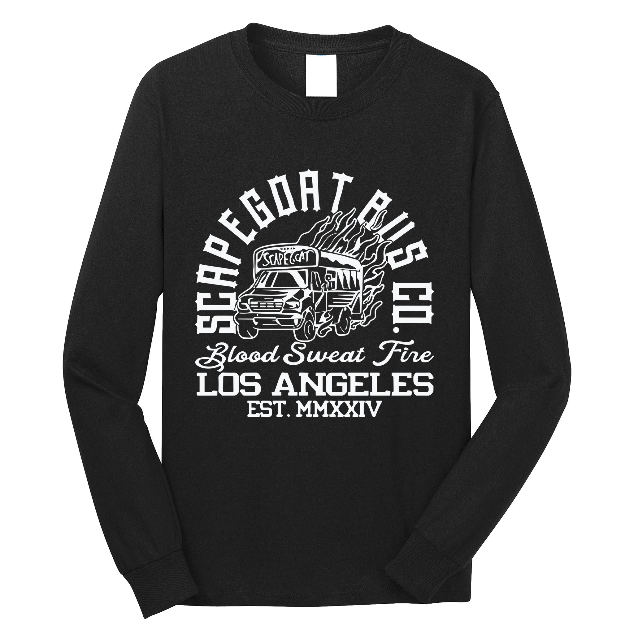 Capegoat Bus Co. Ringer Long Sleeve Shirt