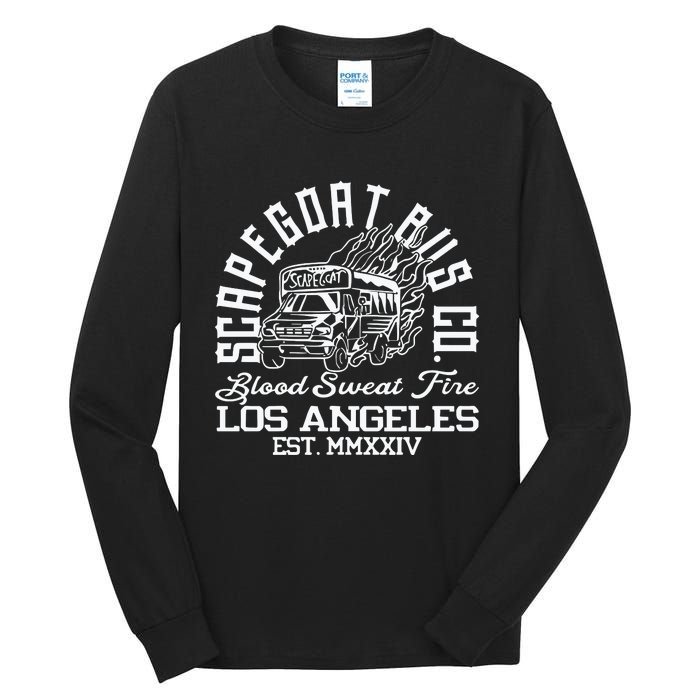 Capegoat Bus Co. Ringer Tall Long Sleeve T-Shirt