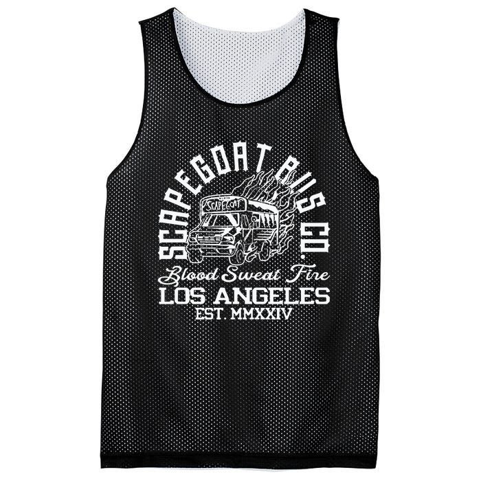 Capegoat Bus Co. Ringer Mesh Reversible Basketball Jersey Tank