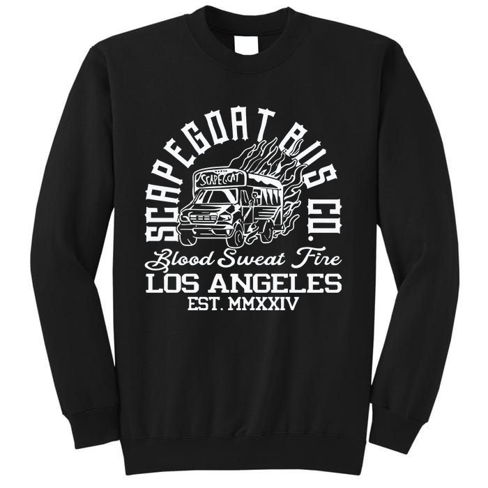 Capegoat Bus Co. Ringer Tall Sweatshirt