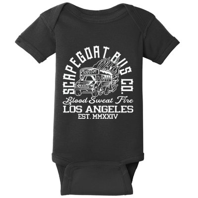 Capegoat Bus Co. Ringer Baby Bodysuit