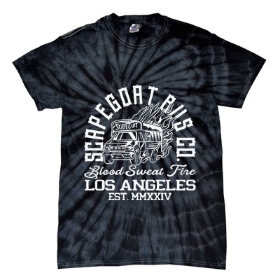 Capegoat Bus Co. Ringer Tie-Dye T-Shirt