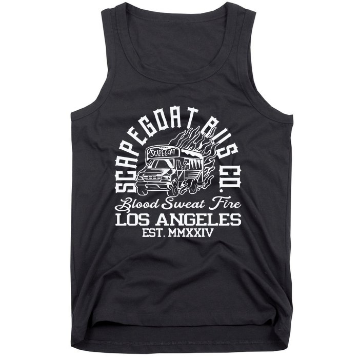 Capegoat Bus Co. Ringer Tank Top