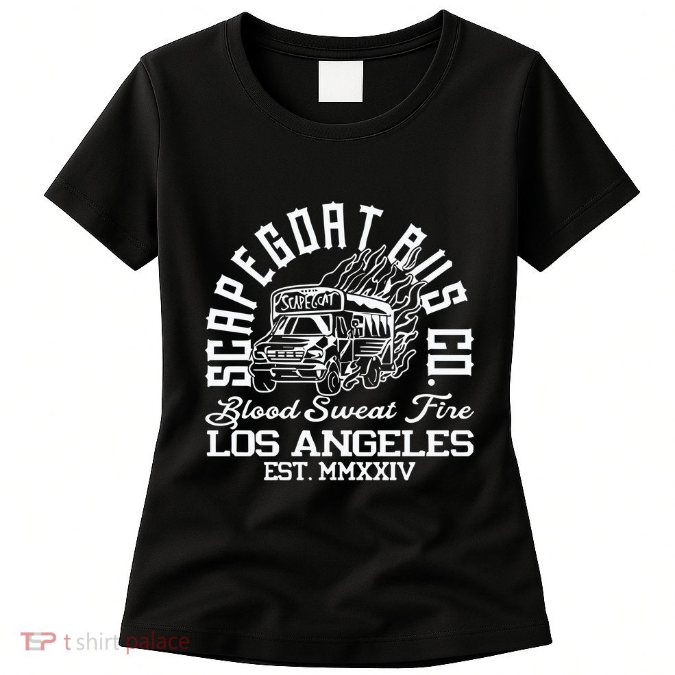 Capegoat Bus Co. Ringer Womens T-Shirt